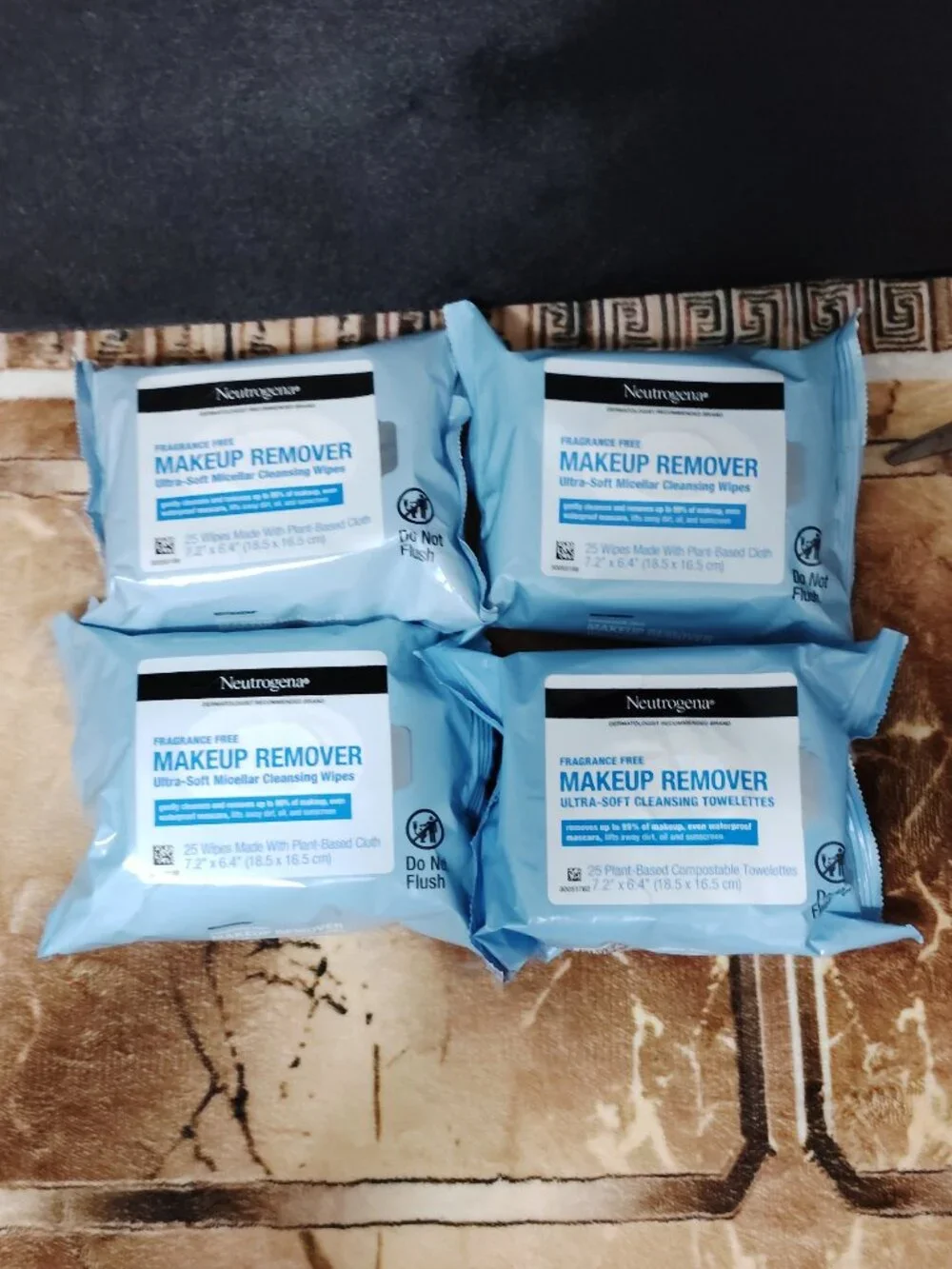Neutrogena Makeup Remover Cleansing Towelettes & Face Wipes - 25ct Each